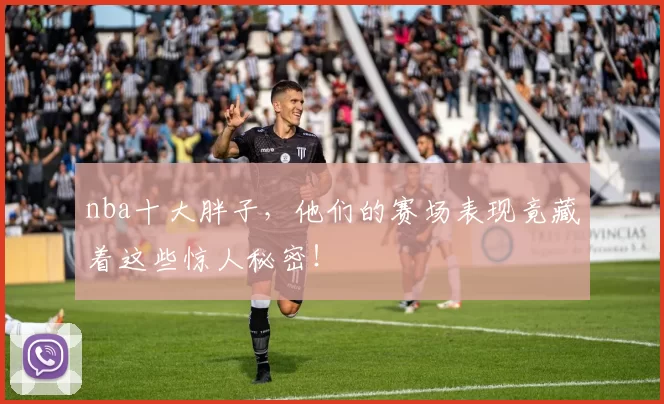 nba十大胖子，他们的赛场表现竟藏着这些惊人秘密！